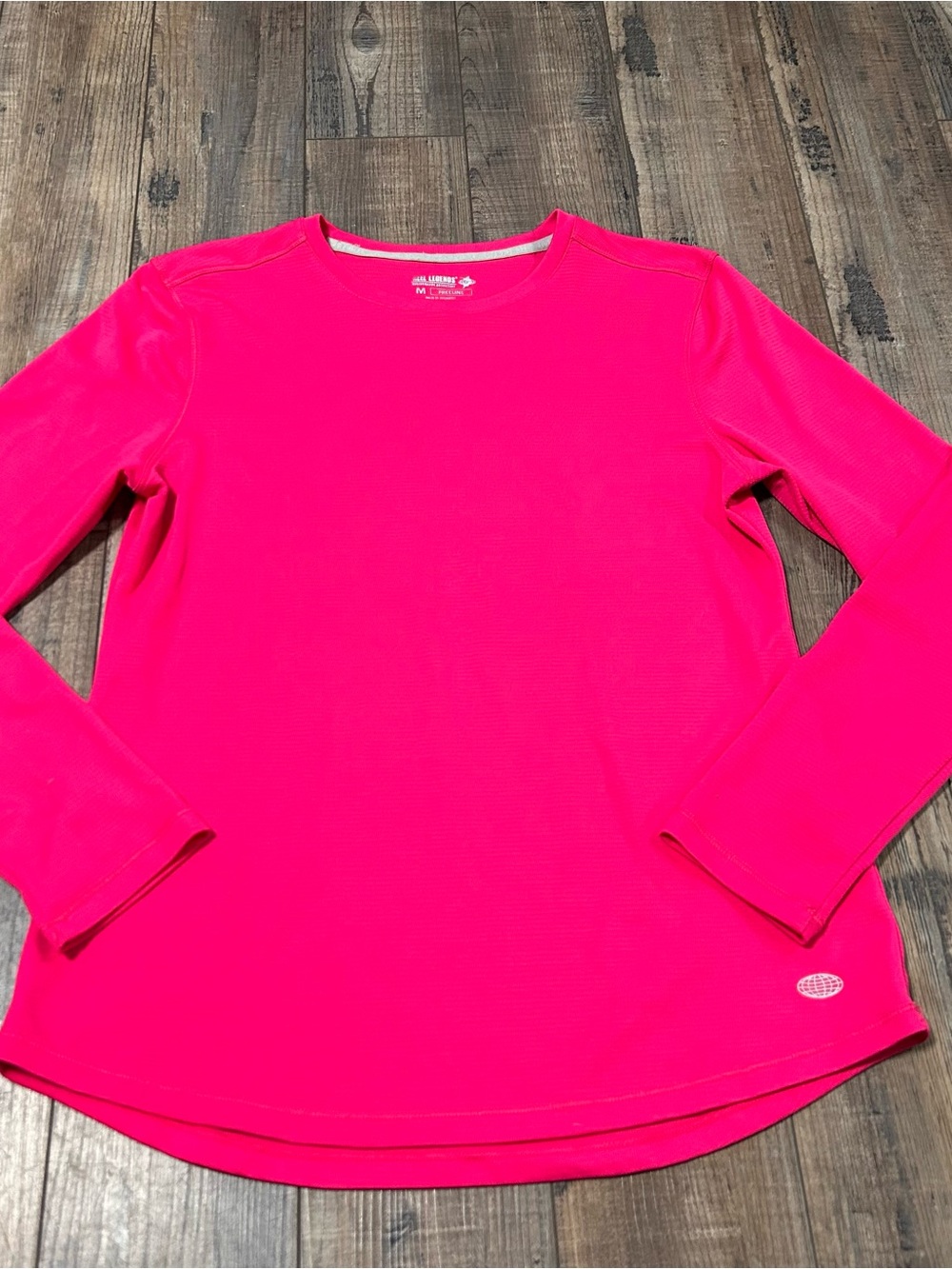 Reel Legends Performance Outfitters Freeline Womens M Pink Shirt Long Sleeve
